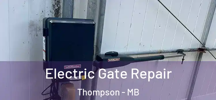 Electric Gate Repair Thompson - MB